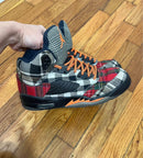 Nike Air Retro Plaid Sneaker Youth Size 5.5 Style and Give secondhand Shopping for Good
