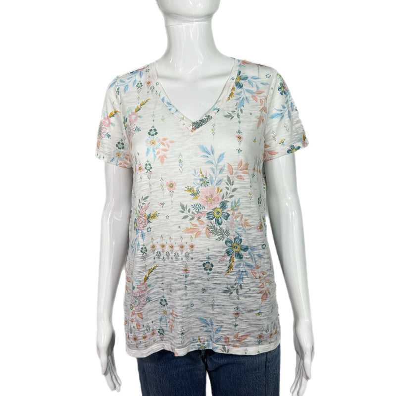 PRE-OWNED -  Mudd Roadtrip Floral Tee