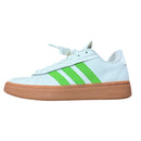 PRE-OWNED - Adidas Grand Court Alpha Sneakers Off/White/Lime/Gum Size 8.5 Style and Give - Prelov ed preowned shopping for good