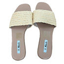 PRE-OWNED - SheIn Tan Slides Size 10 Style and Give Secondhand Shopping 