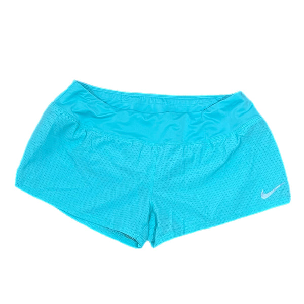 PRE-OWNED - Nike Dri-Fit Teal Running Shorts Size Large