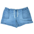 PRE-OWNED - Lane Bryant Mid-Rise Boyfriend Midi Denim Short Size 26