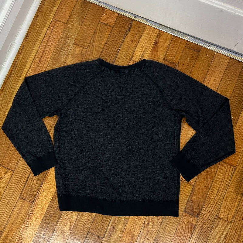 PRE-OWNED - Monrow Dark Heathered Charcoal LA Sweatshirt