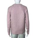 PRE-OWNED - Rebecca Taylor Lavender Waffle Wool Cashmere Blend Crewneck Sweater