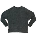 PRE-OWNED - Gap Long Sleeve Heathered Black Shirt