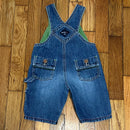 PRE-OWNED - Genuine Baby Blue Denim Overalls 6 Months