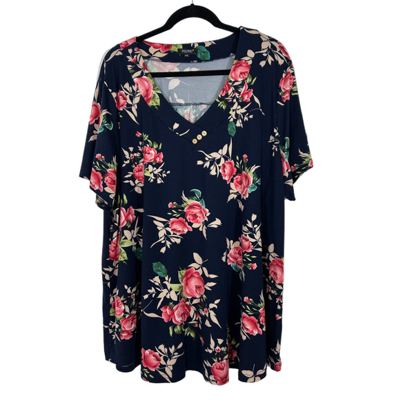 PRE-OWNED - Folunsi Floral Short Sleeve Shirt size 4x