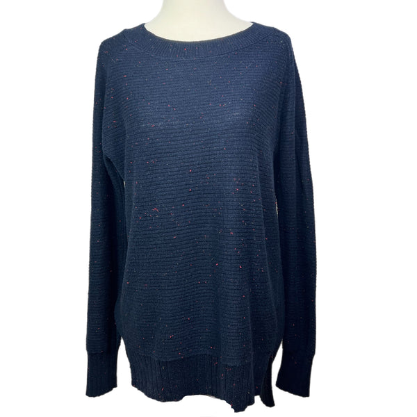 PRE-OWNED - Old Navy Crew Neck Navy long Sleeve Sweater size small