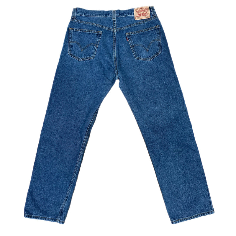 PRE-OWNED - Levi's 503 Relaxed Fit Denim Blue Jeans