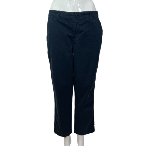 PRE-OWNED - Gap Navy Girlfriend Chino Pants - Size 8 Style and Give Preloved shopping second hand finds