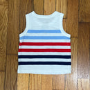 PRE-OWNED - First Impressions Striped Tank Top 6 to 9 Months