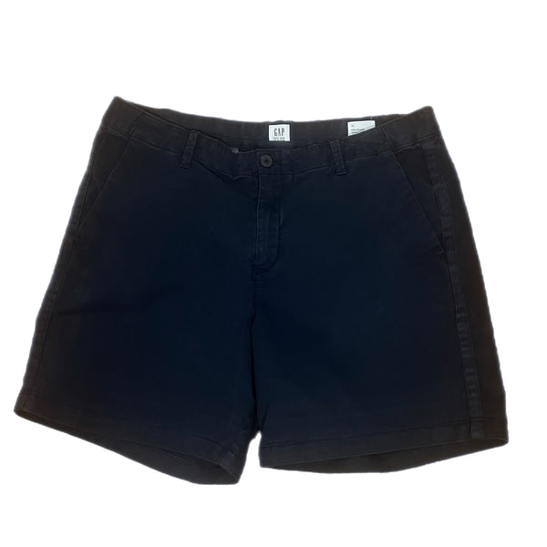 Gap Navy Girlfriend Chino Shorts size 14 Preowned