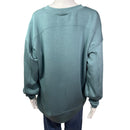 PRE-OWNED -  Sage Collective Long Sleeve Crew Scuba Cozy Top