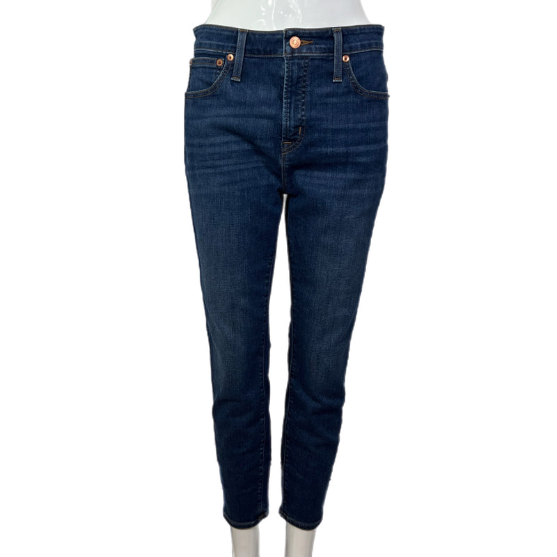 PRE-OWNED - J.Crew Medium Wash Curvy Toothpick Jean Size 29P - Style and Give - Luxury Resale for Good - Preloved items for less