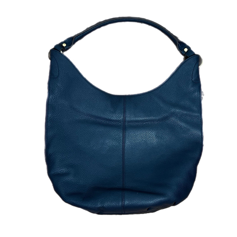 PRE-OWNED - Silpada Navy Leather Shoulder Handbag