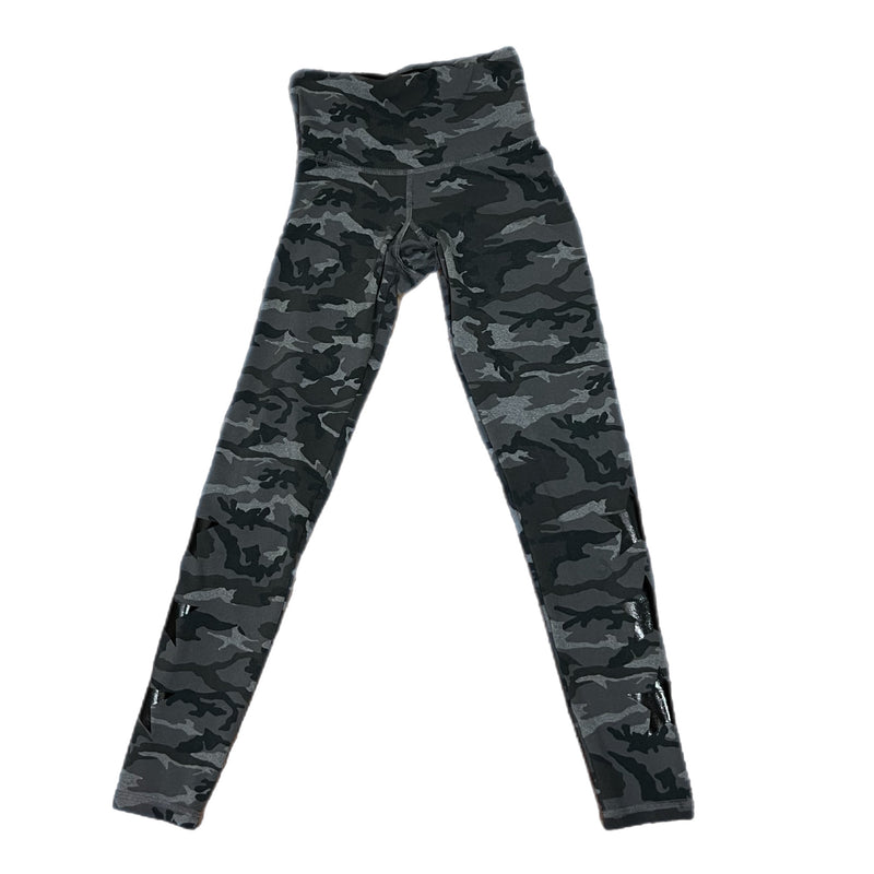 PRE-OWNED - Strut This Camouflage Grey Legging