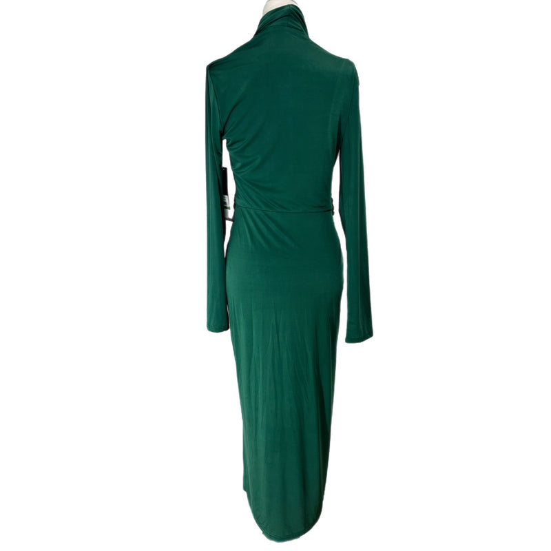 PRE-OWNED - Rachel Roy Green V Neck Long Sleeve Dress