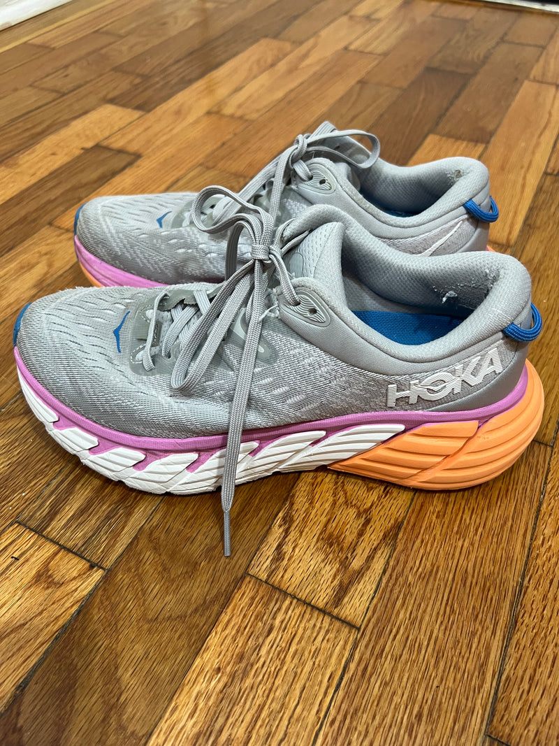 PRE-OWNED - HOKA Grey Women's Sneakers