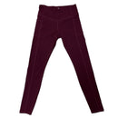 Gaiam Burgundy Legging Preowned Size Medium
