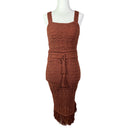 Abercrombie & Fitch Tank Top and Skirt matching Set Rust Size XXS PREOWNED 