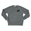 Alternative Grey Crewneck Long Sleeve Sweatshirt 