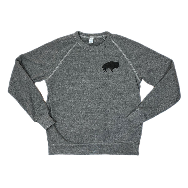 Alternative Grey Crewneck Long Sleeve Sweatshirt 