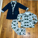 PRE-OWNED - Outdoor Kids 3 Piece Pajama Set 18 Months Style and Give - Secondhand Shopping 