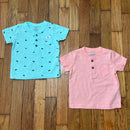 PRE-OWNED - Carter's Short Sleeve Set of 2 Polo Shirts - Size 9 Months Style and Give Secondhand Shopping 