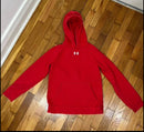 PRE-OWNED - Under Armour Red Boys Youth Medium Hoodie Style and Give