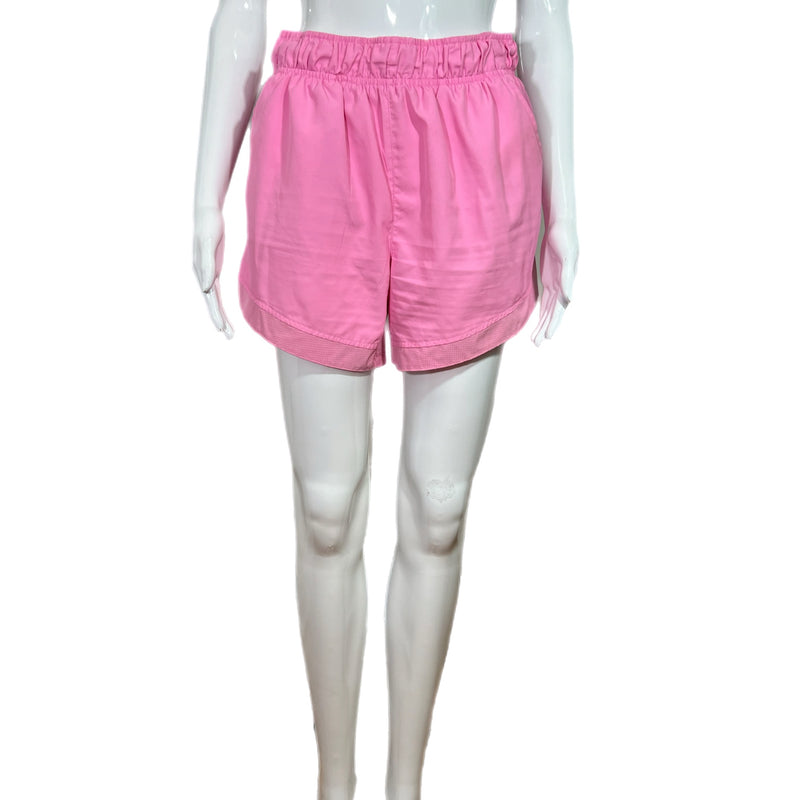 PRE-OWNED - Athletic Pink Running Shorts Size Medium