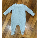 PRE-OWNED - Old Navy Grey Zip-up Onesie Size 0-3 Months Style and Give Secondhand Shopping