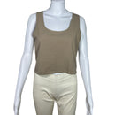 PRE- OWNED - H&M Tan Cropped Tank Top Size XL