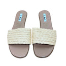 PRE-OWNED - SheIn Tan Slides Size 10