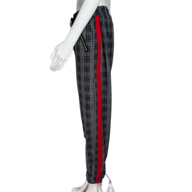 PRE-OWNED - INDERO Plaid Joggers