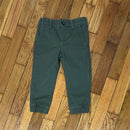 PRE-OWNED - Janie and Jack Olive Green Pants Size 2T style and give secondhand shopping 