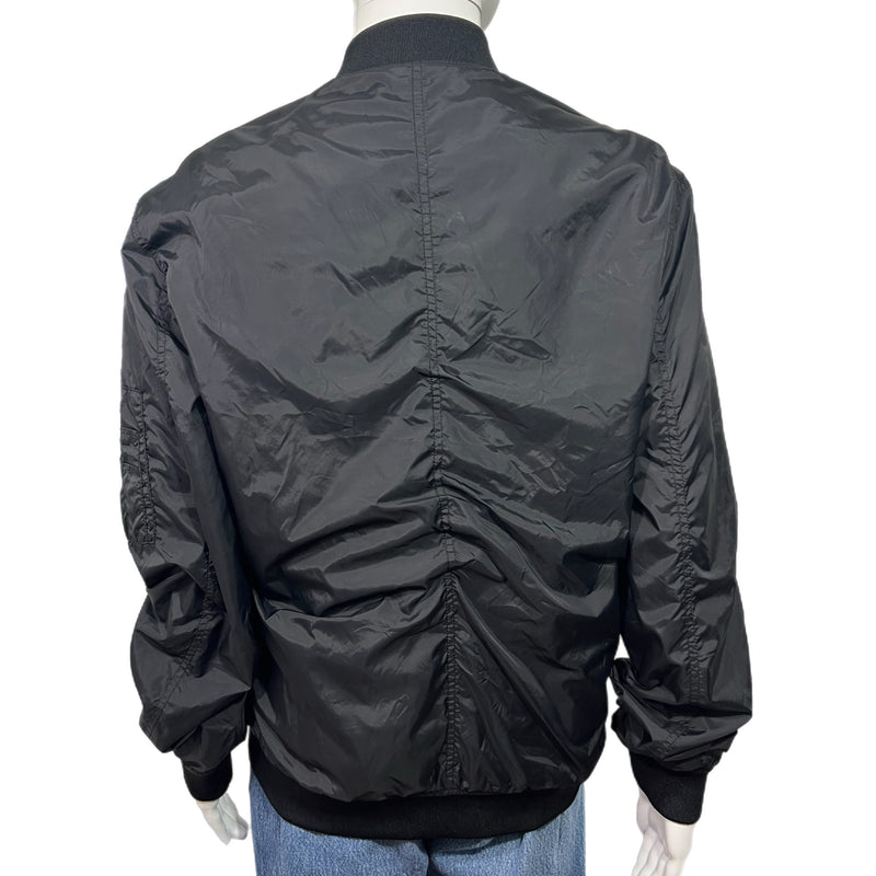 PRE-OWNED - H&M  L.O.G.G. Black Bomber Jacket