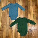 PRE-OWNED - Carter's Long Sleeve Set of Bodysuits 6 Months