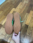 PRE-OWNED - Adidas Grand Court Alpha Sneakers Off/White/Lime/Gum Size 8.5