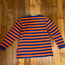 PRE-OWNED - Toby Tiger Halloween Ghost Applique Long Sleeve Crewneck T-Shirt Size 3/4Y