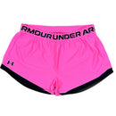 PRE-OWNED - Under Armour Youth Girls XL Pink Shorts with Black Accents