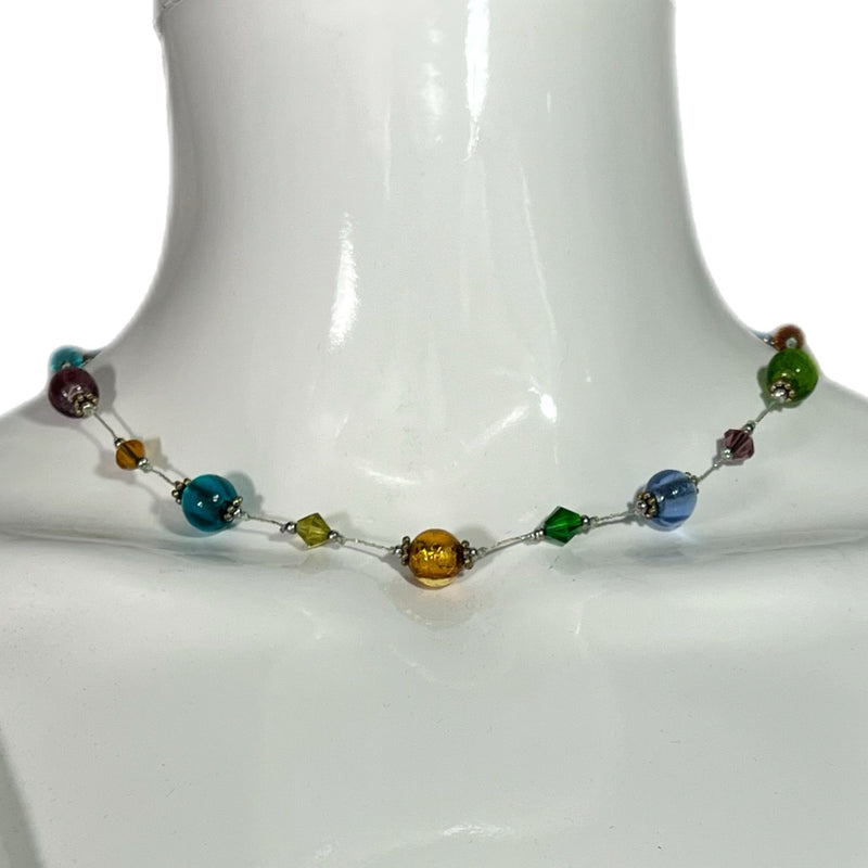  Multi Beaded Necklace Preowned Style and Give