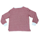 PRE-OWNED - Stars Above Striped Red & White Pajama Top