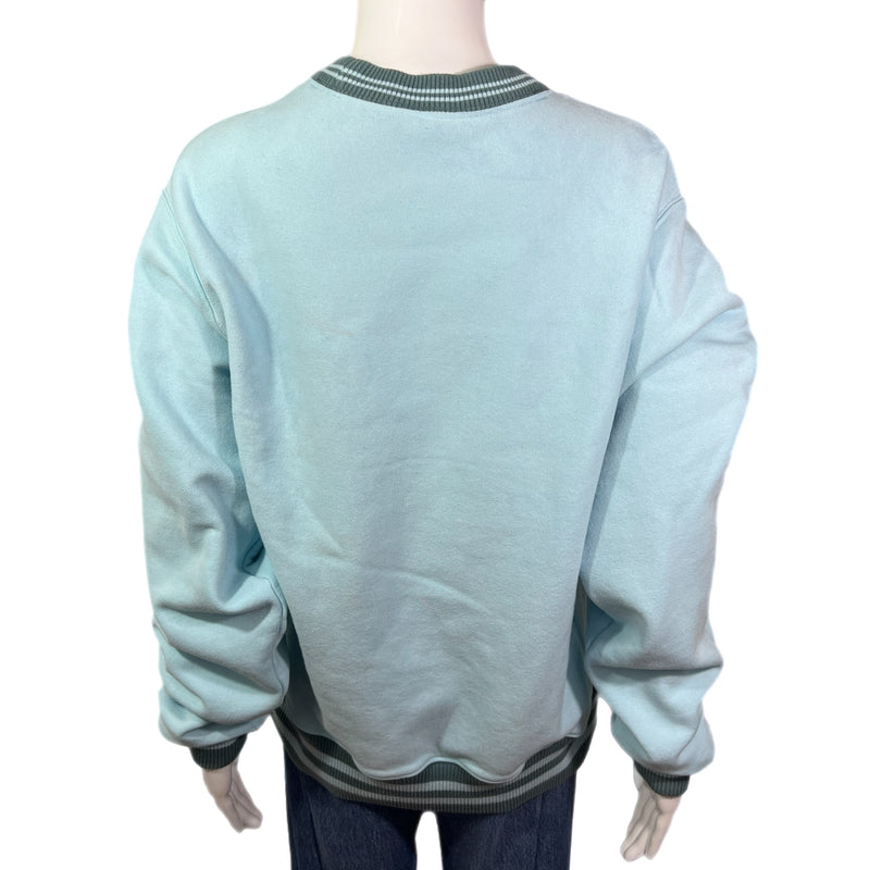 PRE-OWNED -  Champion Reverse Weave Blue Sweatshirt