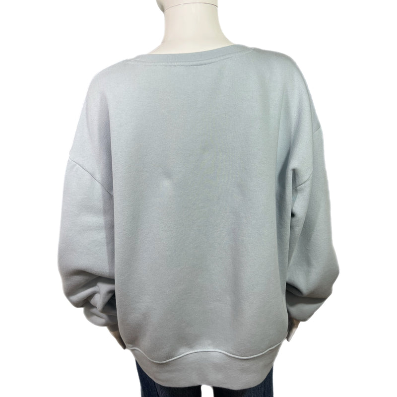 PRE-OWNED -  Champion Light Blue Crew Neck Sweatshirt