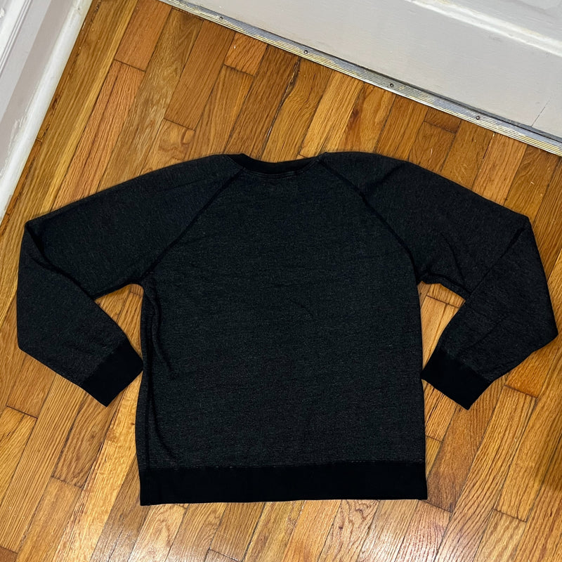 PRE-OWNED - Monrow Dark Heathered Charcoal London Sweatshirt