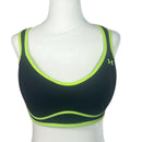 PRE- OWNED - Under Armour Lime Green & Black Criss Cross Back Sports Bra