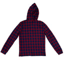 PRE-OWNED - Janie and Jack Boys Red Tartan Hooded Sweatshirt with Matching Jogger Size 12