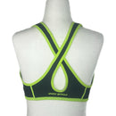 PRE- OWNED - Under Armour Lime Green & Black Criss Cross Back Sports Bra