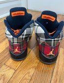 PRE-OWNED - Nike Air Retro Plaid Sneaker Youth Size 5.5