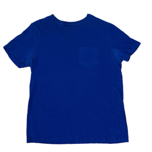 Gap Blue Everyday Short Sleeve Pocket T-shirt